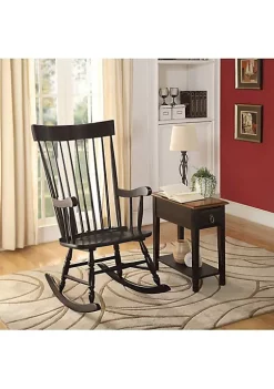 Yeah Depot Arlo Rocking Chair in Black -US Luxury Inn Sales 2023 Belk 424