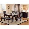 Yeah Depot Danville Side Chair (Set-2) in Espresso PU & Walnut -US Luxury Inn Sales 2023 Belk 448