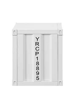 Yeah Depot Cargo Nightstand (USB), White YJ -US Luxury Inn Sales 2023 Belk 456