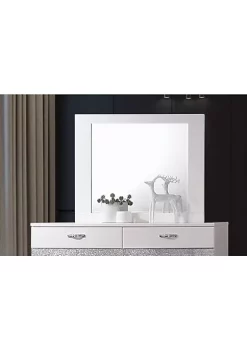 Yeah Depot Naima II Mirror in White High Gloss YJ -US Luxury Inn Sales 2023 Belk 468