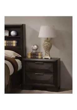 Yeah Depot Merveille Nightstand in Espresso 9 Yeah Depot Merveille Nightstand in Espresso -US Luxury Inn Sales 2023 Belk 473
