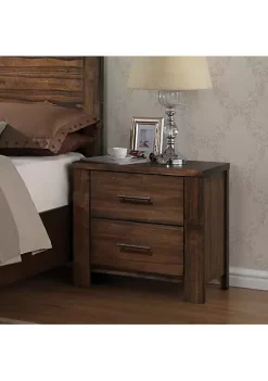 Yeah Depot Merrilee Nightstand in Oak YJ