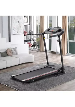 Yeah Depot Folding Treadmill with Incline 2.5HP 12KM/H Electric Treadmill for Home Foldable, Bluetooth Music Cup Holder Heart Rate Sensor Walking Running Machine for Indoor Home Gym Exercise Fitness -US Luxury Inn Sales 2023 Belk 5