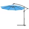 Yeah Depot 10 FT Solar LED Patio Outdoor Umbrella Hanging Cantilever Umbrella Offset Umbrella 1 Yeah Depot 10 FT Solar LED Patio Outdoor Umbrella Hanging Cantilever Umbrella Offset Umbrella -US Luxury Inn Sales 2023 Belk 528