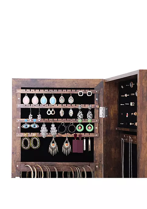 Yeah Depot Fashion Simple Jewelry Storage Mirror Cabinet Can Be Hung On The Door Or Wall ART 5 Yeah Depot Fashion Simple Jewelry Storage Mirror Cabinet Can Be Hung On The Door Or Wall ART - Image 3