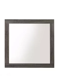 Yeah Depot Avantika Mirror, Rustic Gray Oak -US Luxury Inn Sales 2023 Belk 638