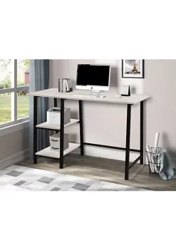 Yeah Depot Metal Frame Home Office Desk/Computer desk with Wood Surface