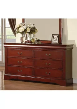 Yeah Depot Louis Philippe III Dresser in Cherry -US Luxury Inn Sales 2023 Belk 83