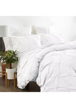 Luxury Inn Premium Ultra Soft 3 Piece Pinch Pleat Duvet Cover Set -US Luxury Inn Sales 2023 Belk 887