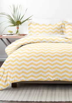 Luxury Inn Premium Ultra Soft Arrow Pattern Duvet Cover Set -US Luxury Inn Sales 2023 Belk 912