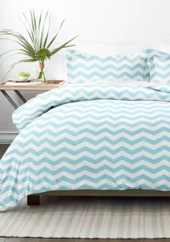 Luxury Inn Premium Ultra Soft Arrow Pattern Duvet Cover Set -US Luxury Inn Sales 2023 Belk 914