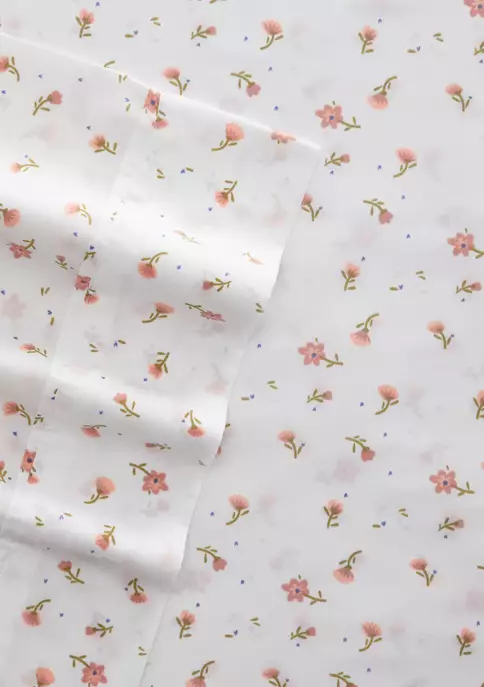 Luxury Inn Premium Ultra Soft Floral Pattern Bed Sheet Set 5 Luxury Inn Premium Ultra Soft Floral Pattern Bed Sheet Set - Image 3