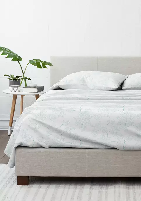 Luxury Inn Premium Ultra Soft Vine Pattern Bed Sheet Set 3 Luxury Inn Premium Ultra Soft Vine Pattern Bed Sheet Set