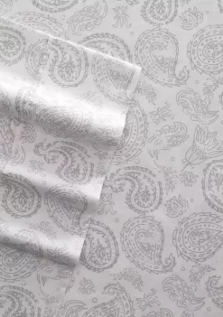 Luxury Inn Premium Ultra Soft Coarse Paisley Pattern Bed Sheets Set -US Luxury Inn Sales 2023 Belk 976
