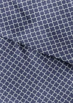 Luxury Inn Premium Ultra Soft Quatrefoil Pattern Duvet Cover Set -US Luxury Inn Sales 2023 Belk 989